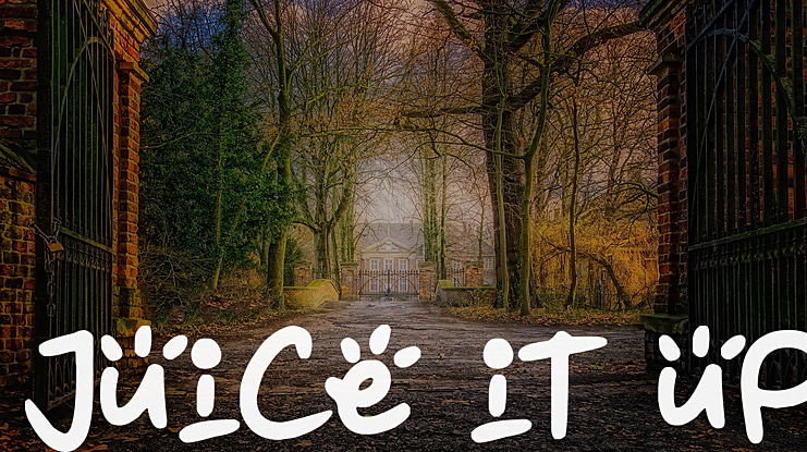 Juice it up Font Family