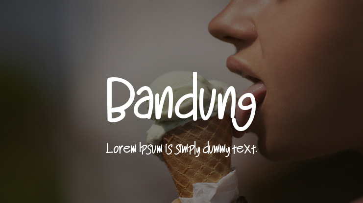 Bandung Font