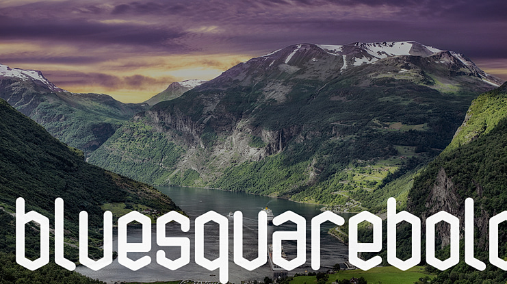 bluesquare Font Family
