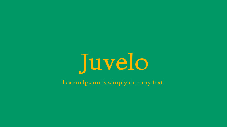 Juvelo Font