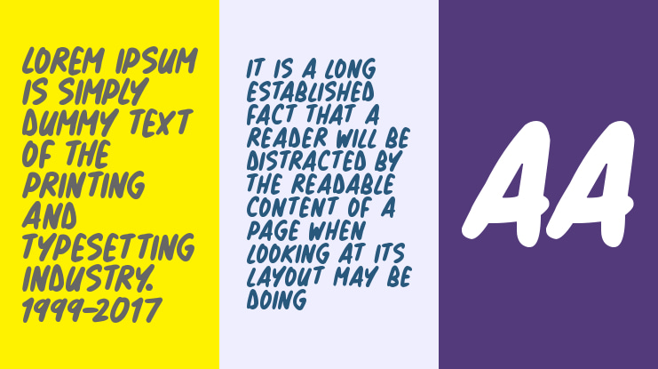 Natural Marker Font Family