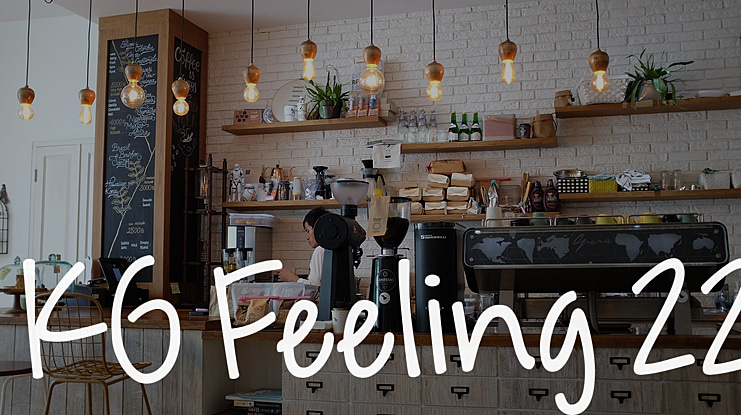 KG Feeling 22 Font