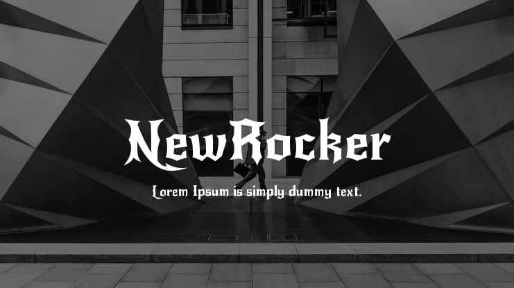 NewRocker Font