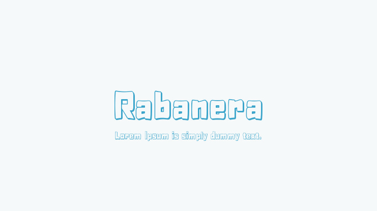 Rabanera Font