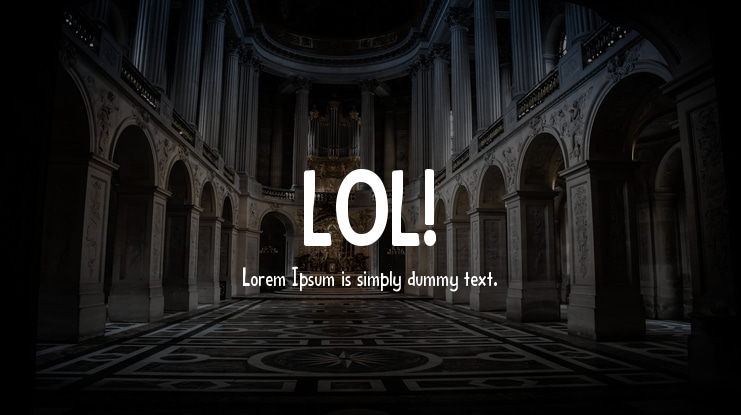 LOL! Font
