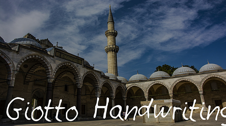 Giotto Handwriting Font