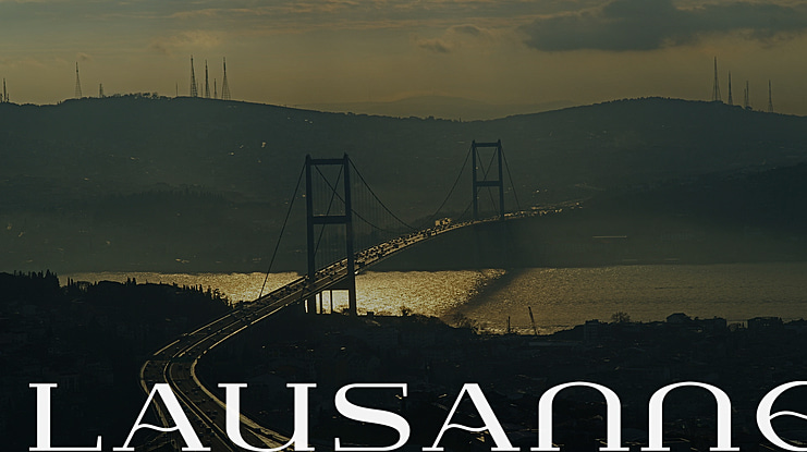 Lausanne Font