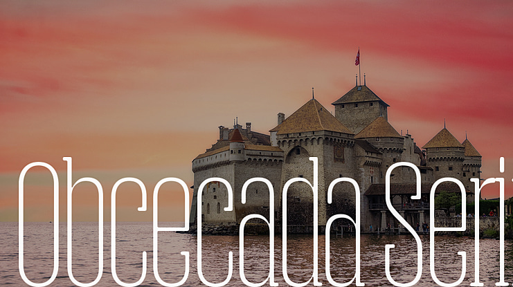 Obcecada Serif Font