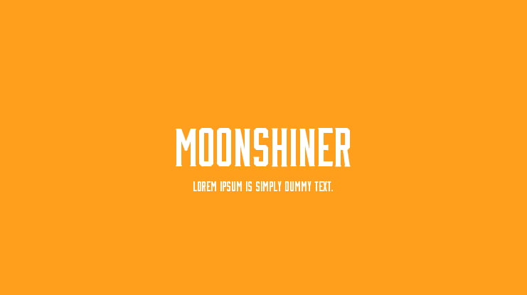 Moonshiner Font Family