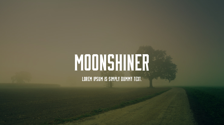 Moonshiner Font Family