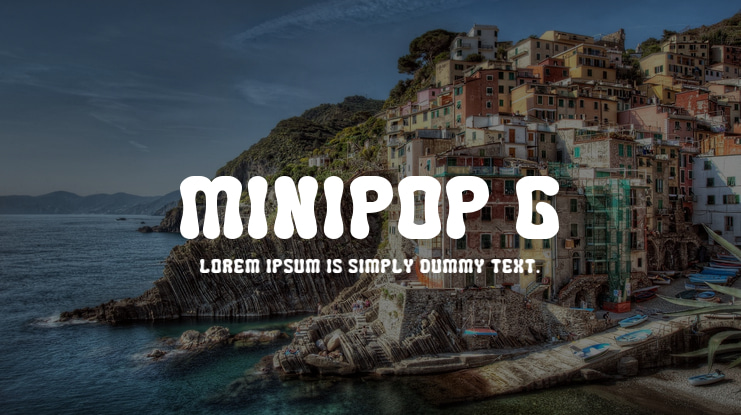 Minipop G Font