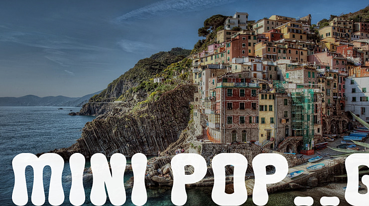 Minipop G Font