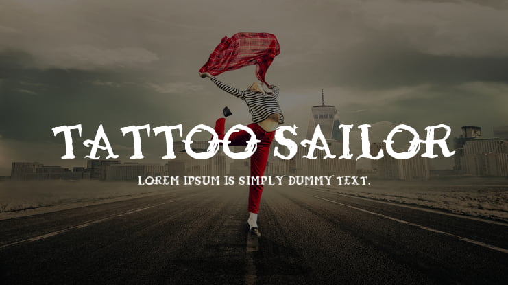 Tattoo Sailor Font