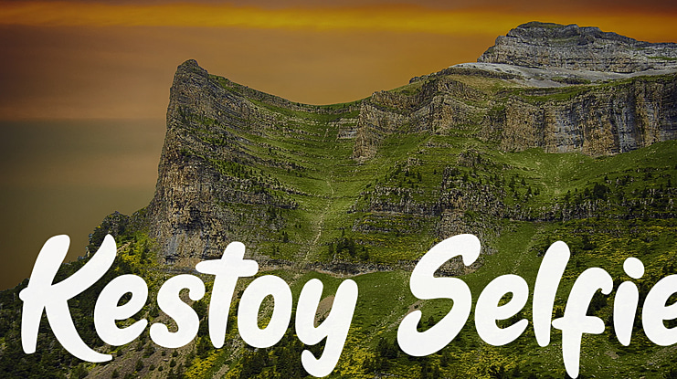 Kestoy Selfie Font