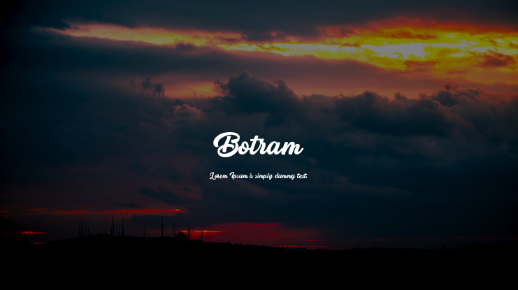 Botram Font
