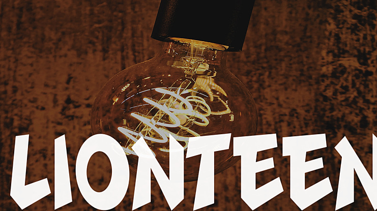 LIONTEEN Font