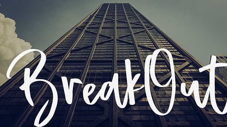 BreakOut Font