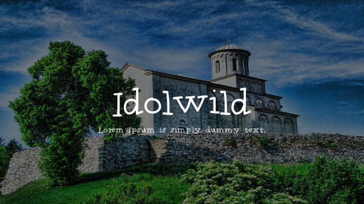 Idolwild Font
