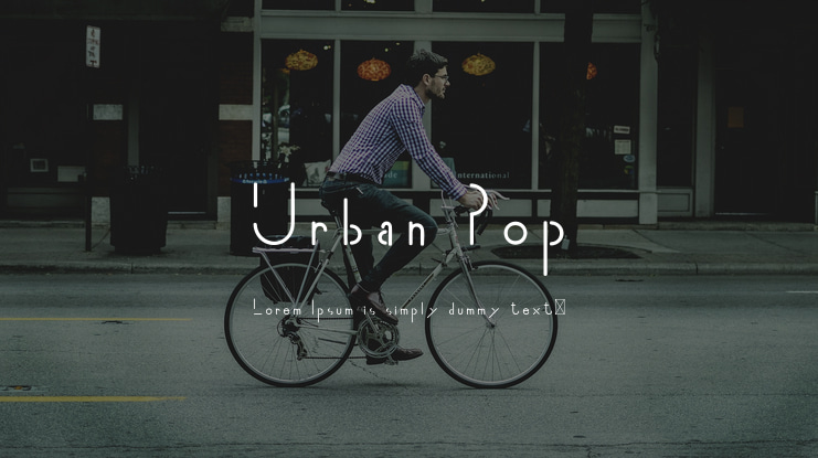 Urban Pop Font Family