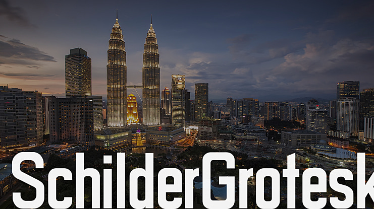 SchilderGrotesk Font