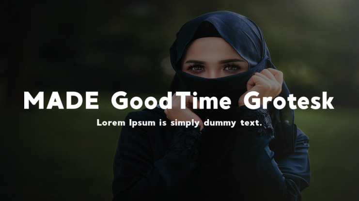 MADE GoodTime Grotesk Font
