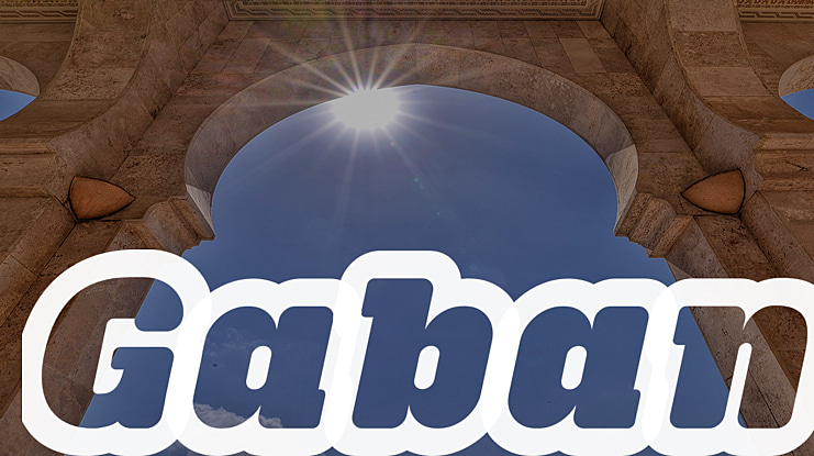 Gaban Font Family