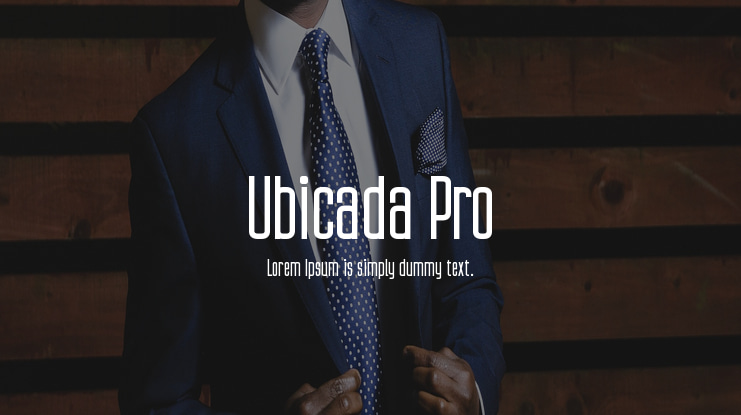 Ubicada Pro Font Family