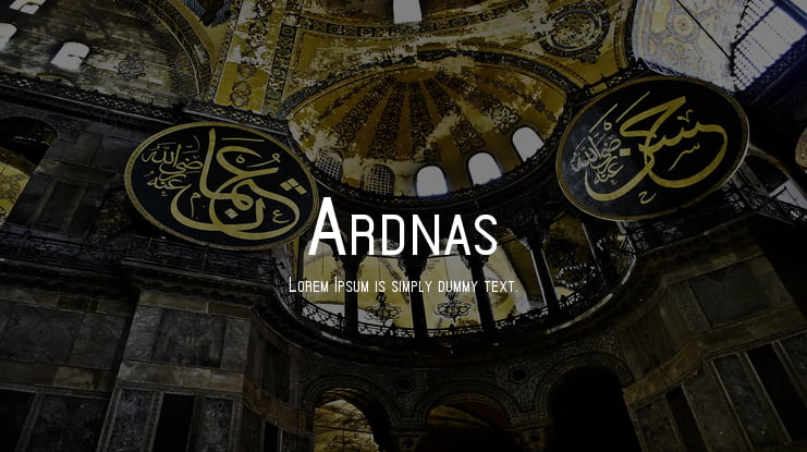 Ardnas Font