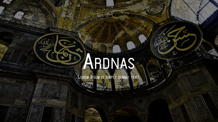 Ardnas Font