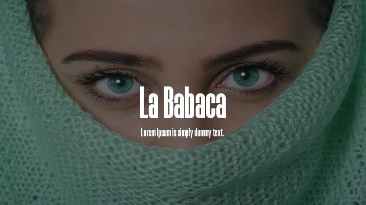 La Babaca Font