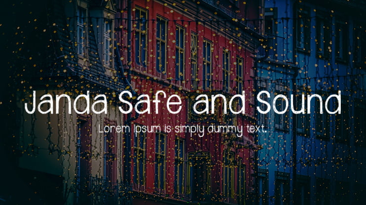 Janda Safe and Sound Font Family