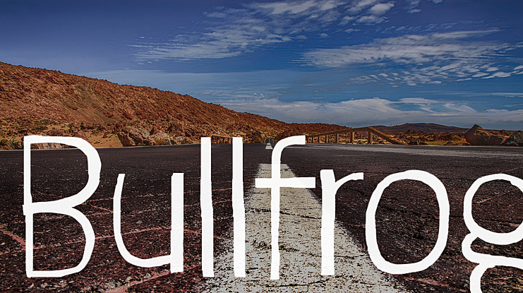 Bullfrog Font