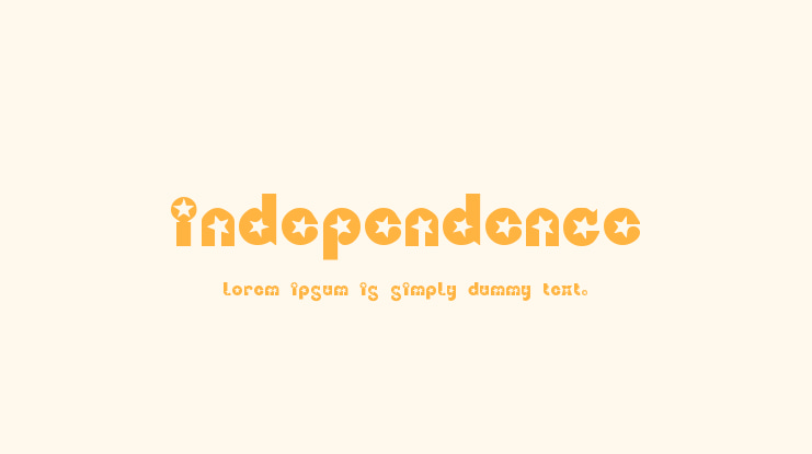 Independence Font