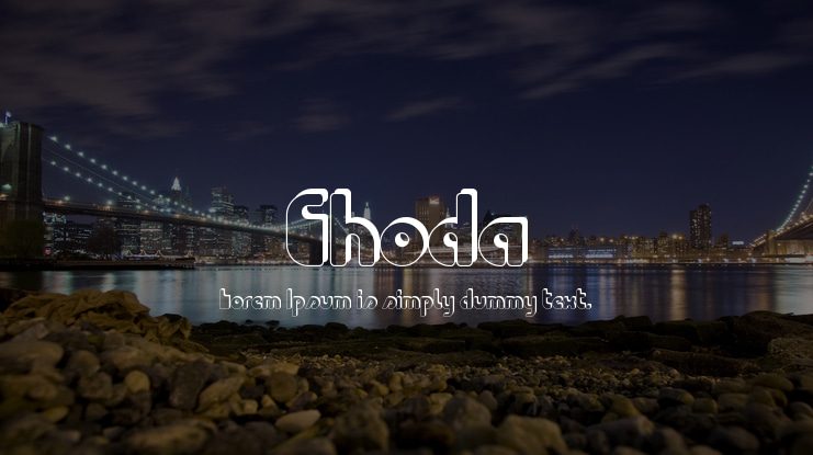 Choda Font Family