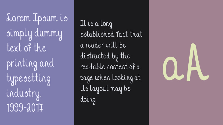 KG A Thousand Years Font