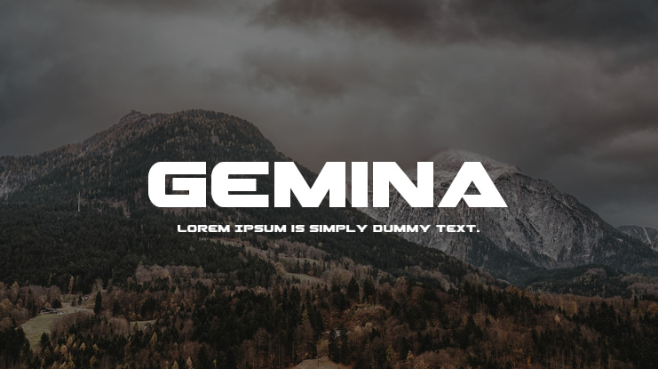 Gemina Font Family