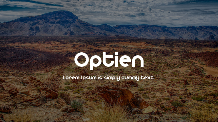 Optien Font