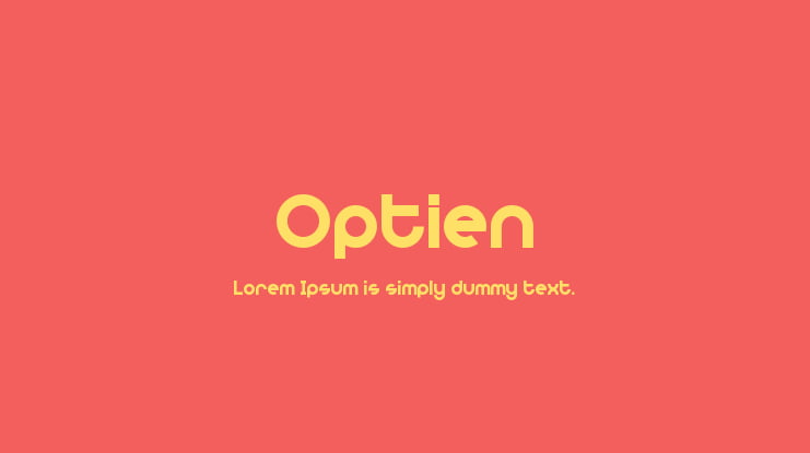 Optien Font