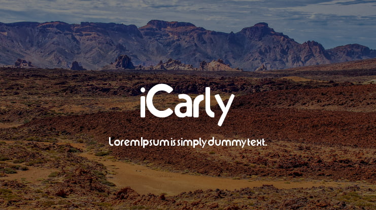 iCarly Font