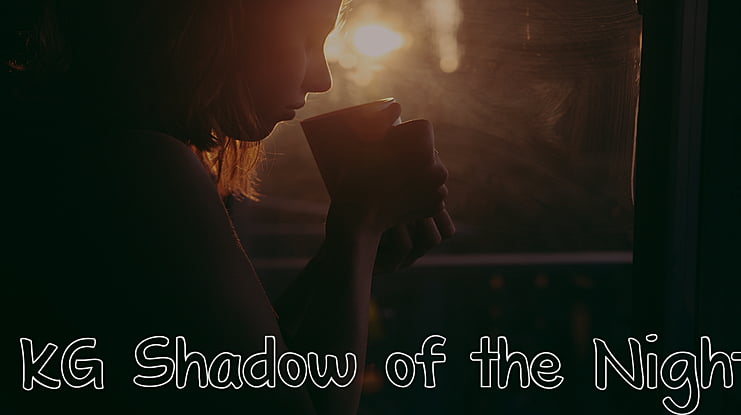 KG Shadow of the Night Font