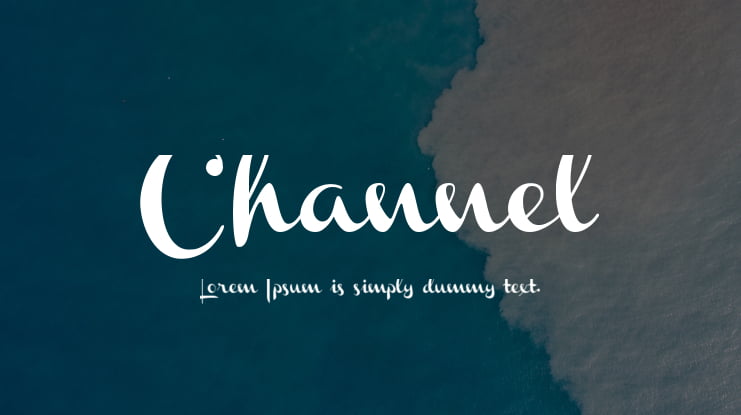 Channel Font Family