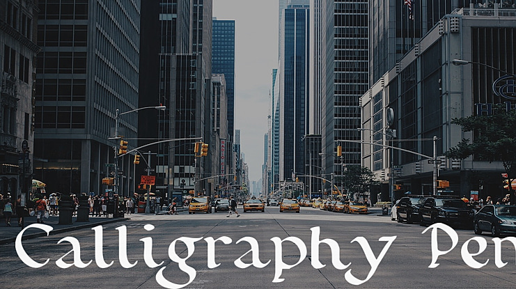 Calligraphy Pen Font