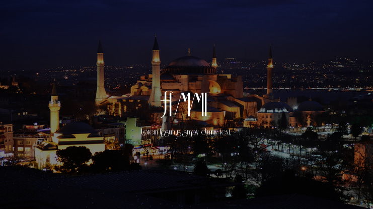 FEMME Font