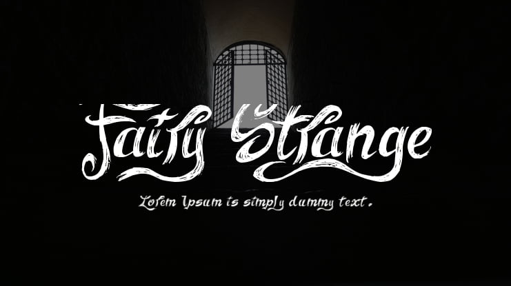 Fairy Strange Font