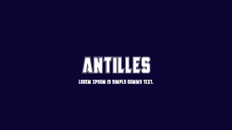 Antilles Font Family