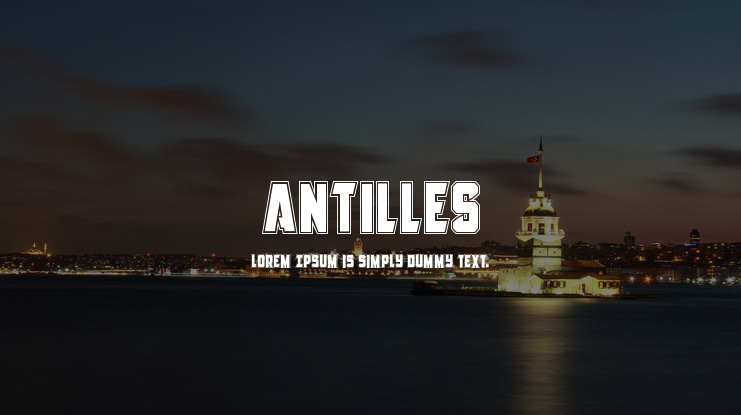 Antilles Font Family