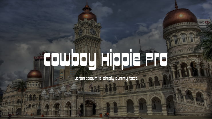 Cowboy Hippie Pro Font