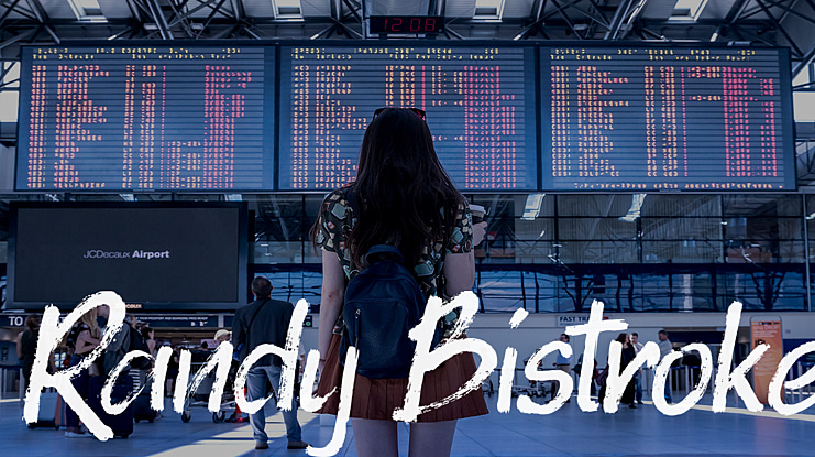 Randy Bistroke Font