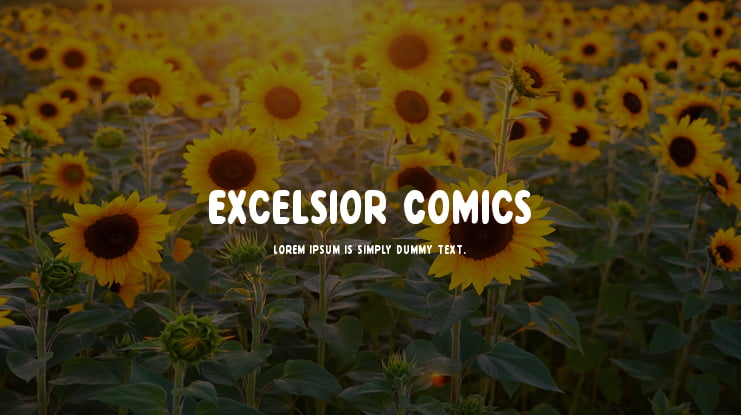 Excelsior Comics Font Family