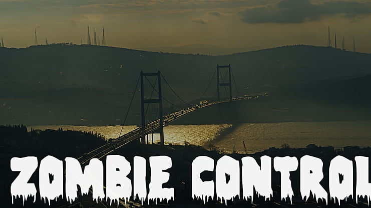 Zombie Control Font Family
